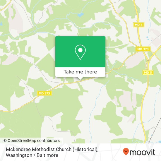 Mckendree Methodist Church (Historical) map