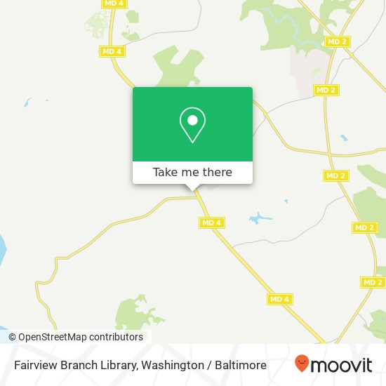 Mapa de Fairview Branch Library