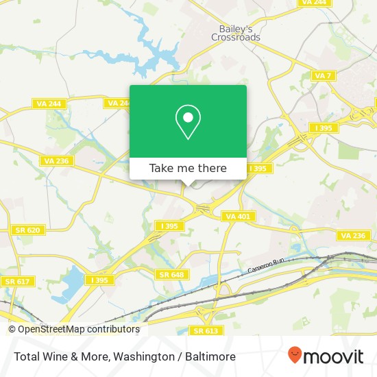 Total Wine & More map