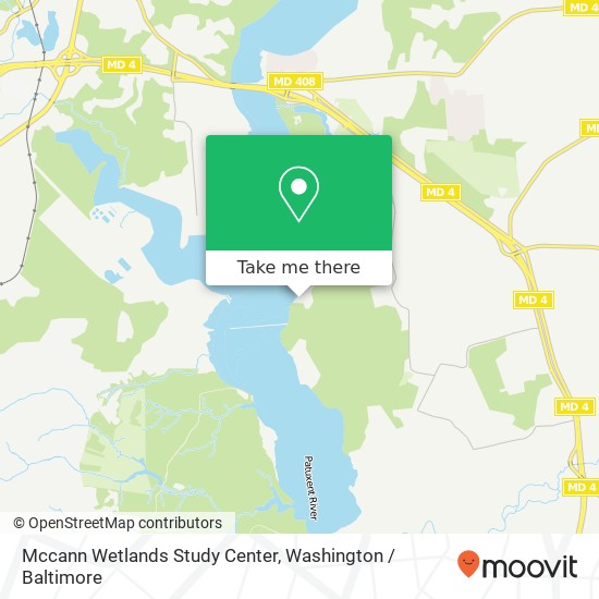 Mccann Wetlands Study Center map