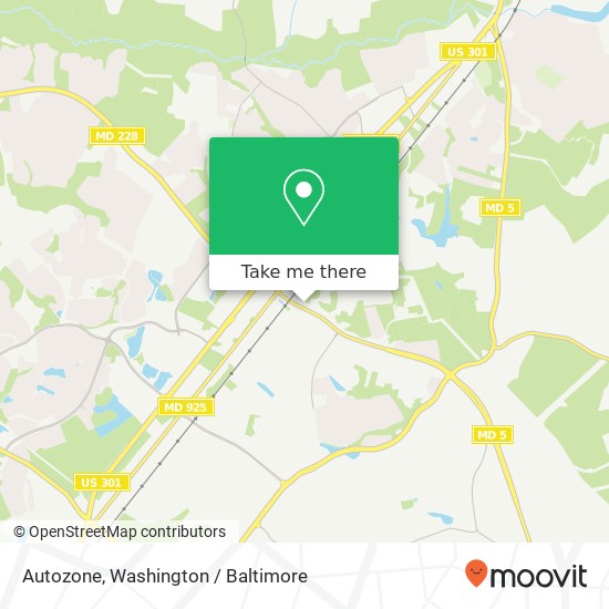 Autozone map