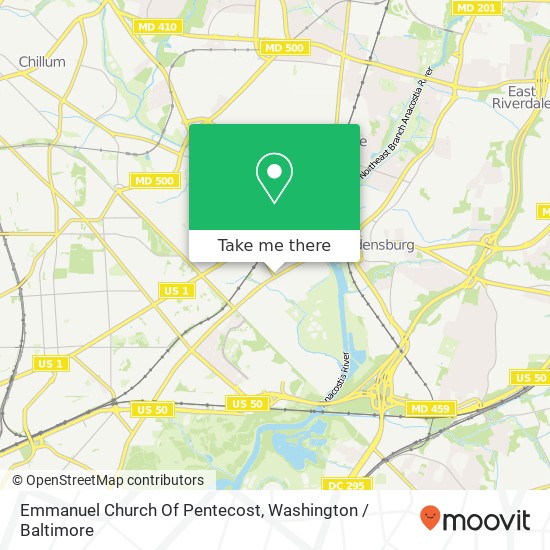 Emmanuel Church Of Pentecost map