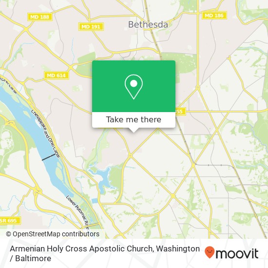 Armenian Holy Cross Apostolic Church map