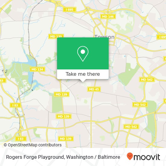 Mapa de Rogers Forge Playground