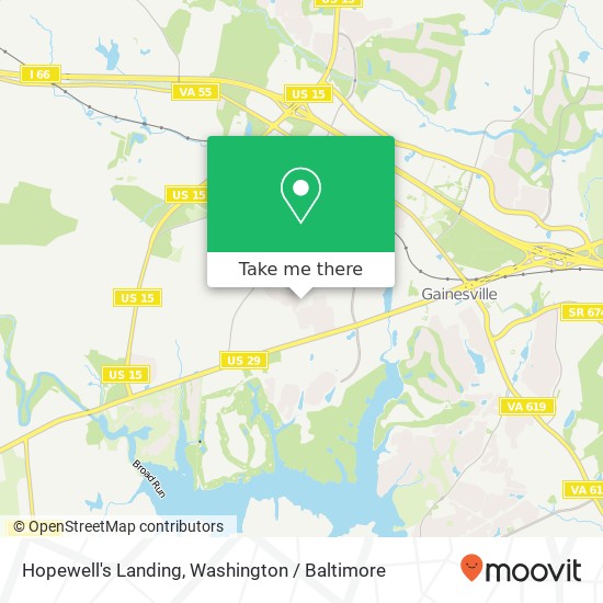 Mapa de Hopewell's Landing