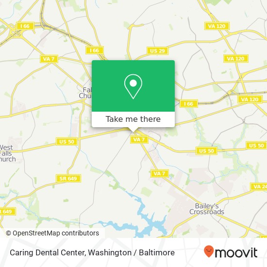 Caring Dental Center map