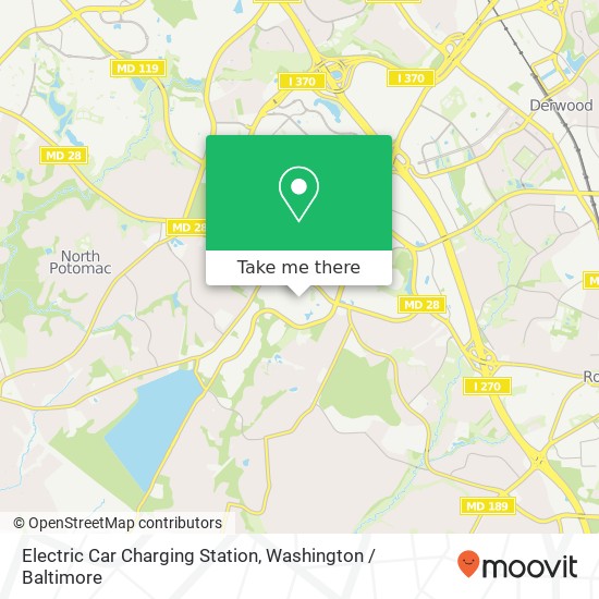 Electric Car Charging Station map