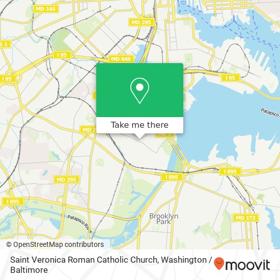 Mapa de Saint Veronica Roman Catholic Church