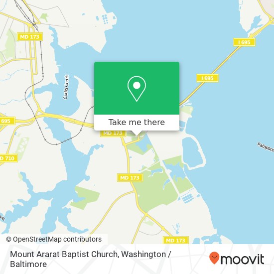 Mapa de Mount Ararat Baptist Church