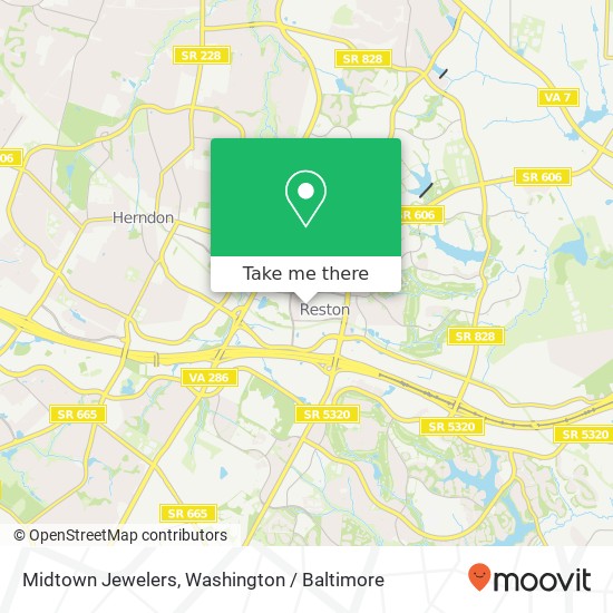 Midtown Jewelers map