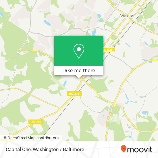 Capital One map