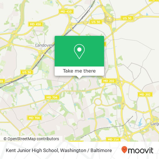 Mapa de Kent Junior High School