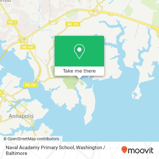 Naval Academy Primary School map