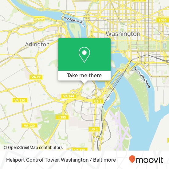 Heliport Control Tower map