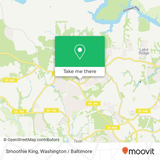 Smoothie King map