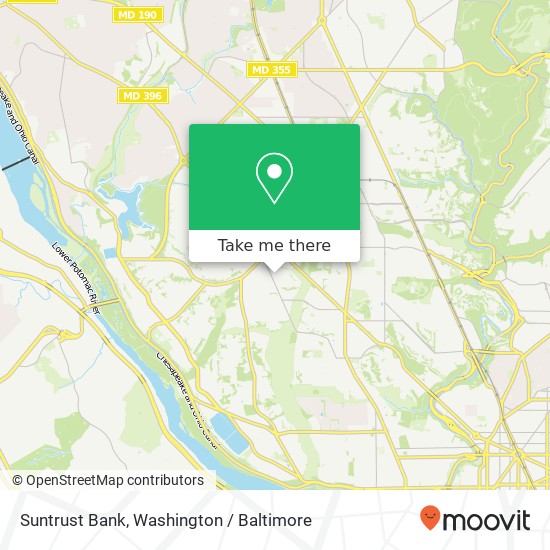 Suntrust Bank map