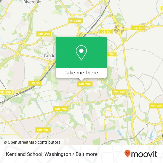 Mapa de Kentland School