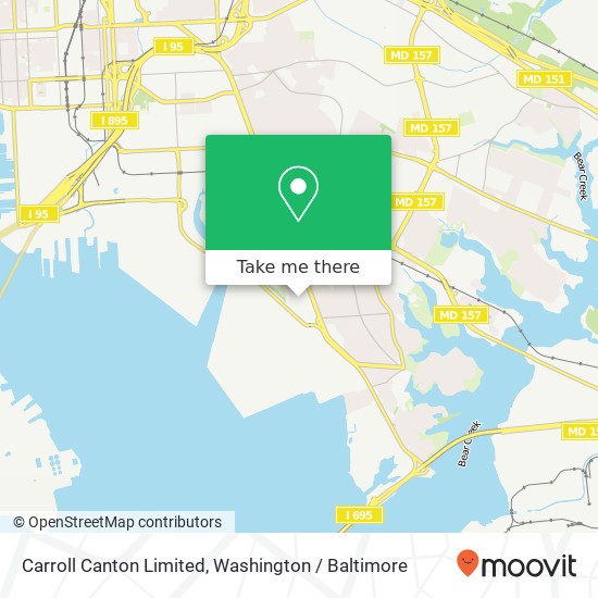 Mapa de Carroll Canton Limited