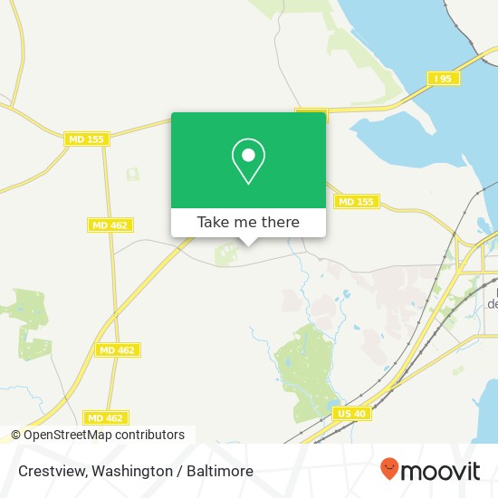Crestview map