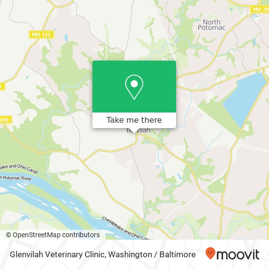 Mapa de Glenvilah Veterinary Clinic