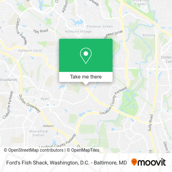 Ford's Fish Shack map