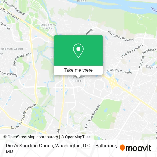 Mapa de Dick's Sporting Goods
