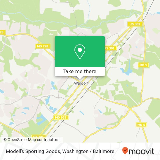 Modell's Sporting Goods map