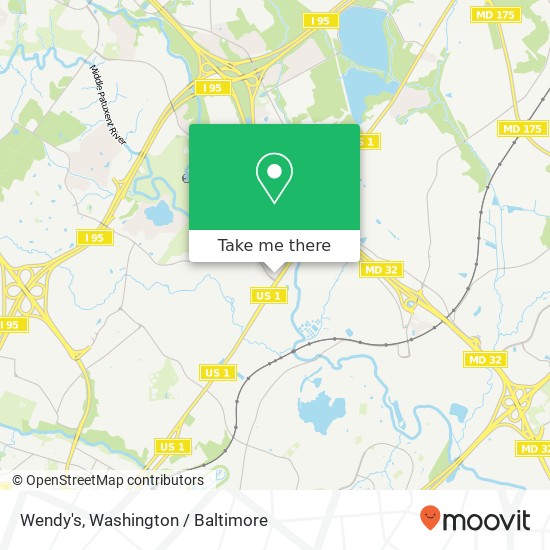 Wendy's map