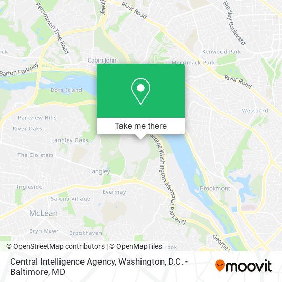 Mapa de Central Intelligence Agency