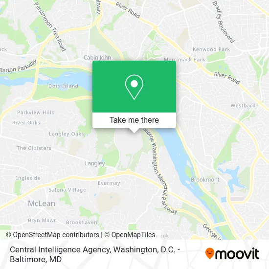 Central Intelligence Agency map