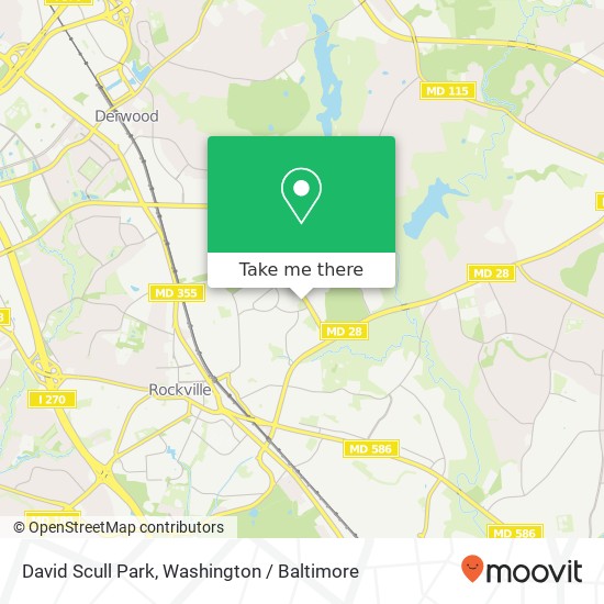 Mapa de David Scull Park