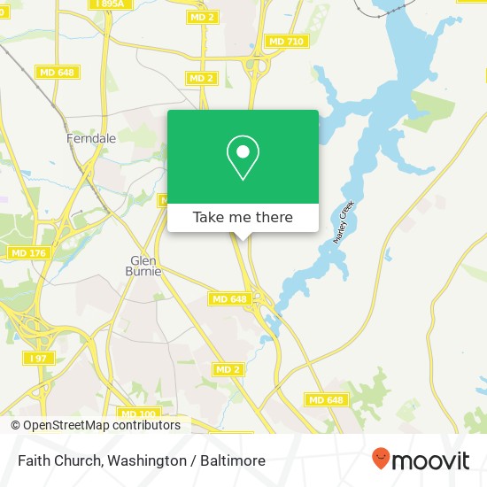 Mapa de Faith Church