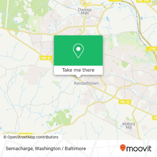 Semacharge map