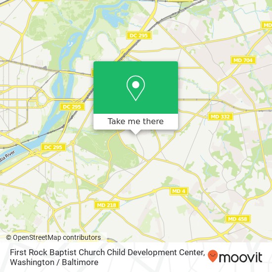 Mapa de First Rock Baptist Church Child Development Center