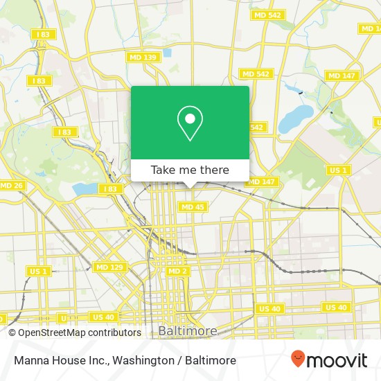 Mapa de Manna House Inc.