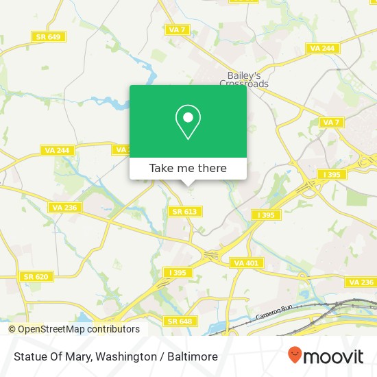 Statue Of Mary map