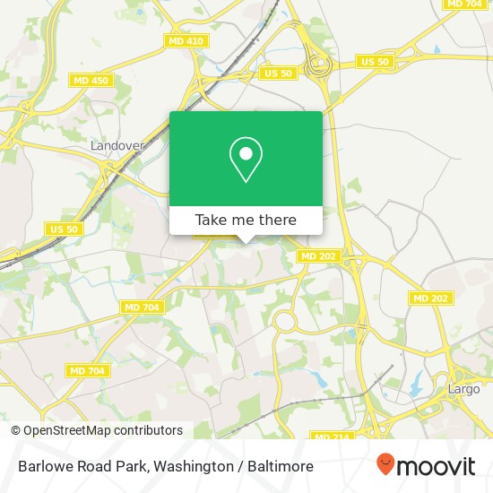 Mapa de Barlowe Road Park