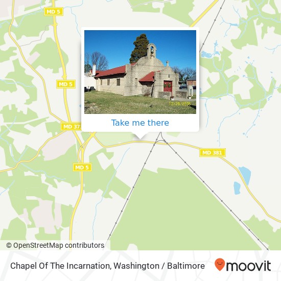 Chapel Of The Incarnation map