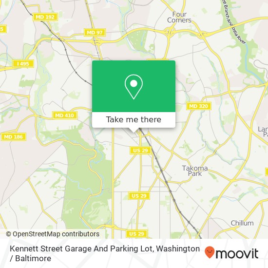 Kennett Street Garage And Parking Lot map