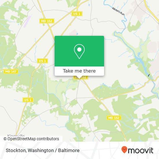 Mapa de Stockton