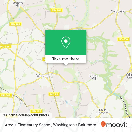 Arcola Elementary School map