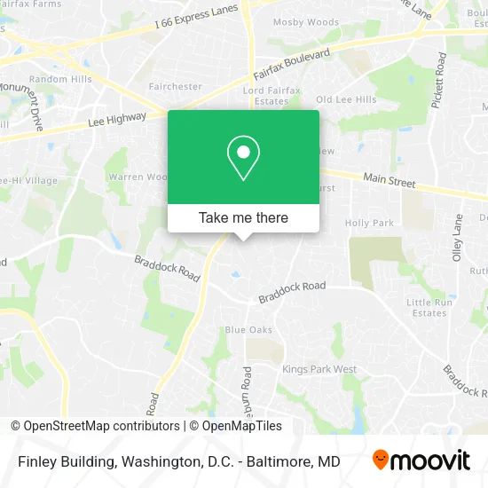 Mapa de Finley Building