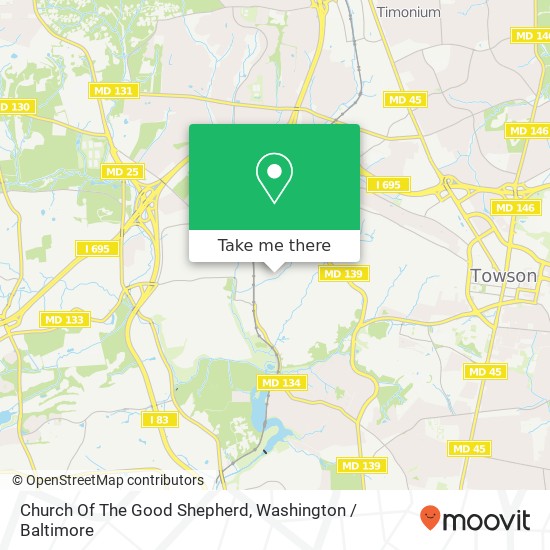 Church Of The Good Shepherd map