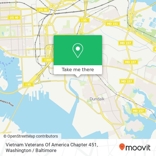 Vietnam Veterans Of America Chapter 451 map