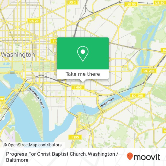 Progress For Christ Baptist Church map