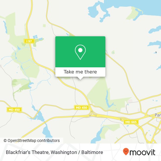 Blackfriar's Theatre map