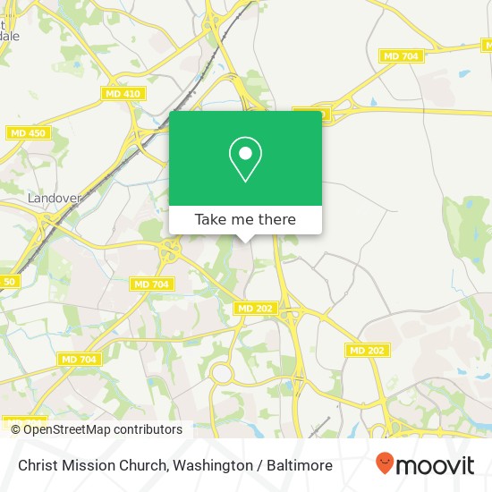 Mapa de Christ Mission Church