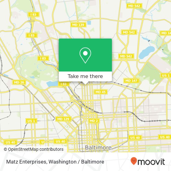Mapa de Matz Enterprises
