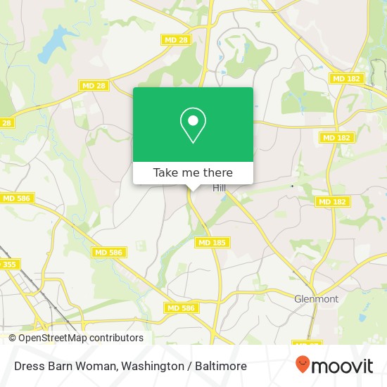 Dress Barn Woman map