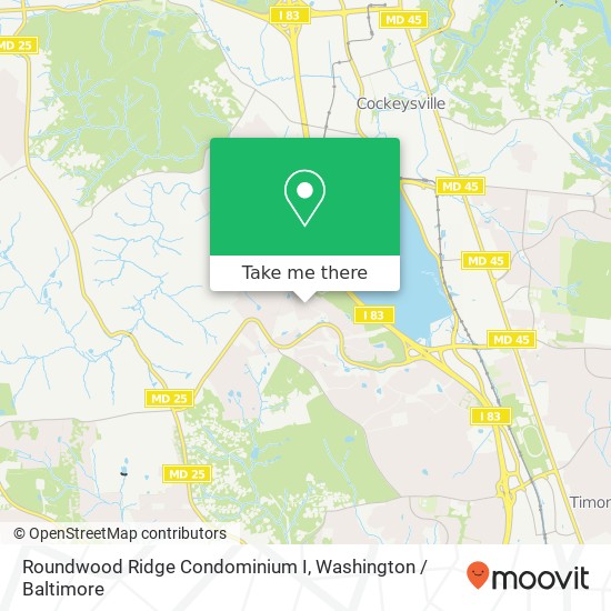 Roundwood Ridge Condominium I map